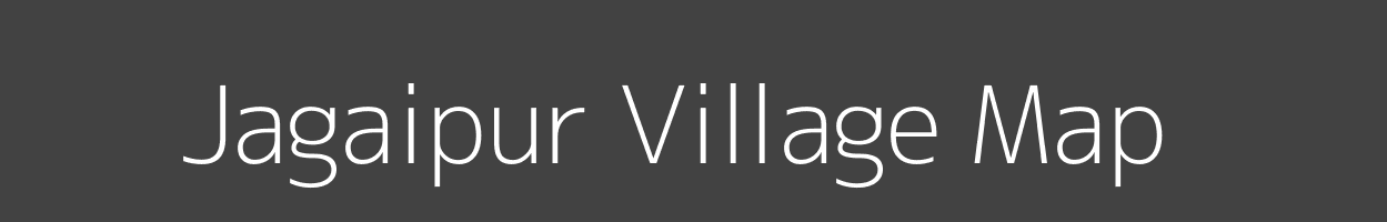 Map of Jagaipur Village in Uttar Pradesh Image