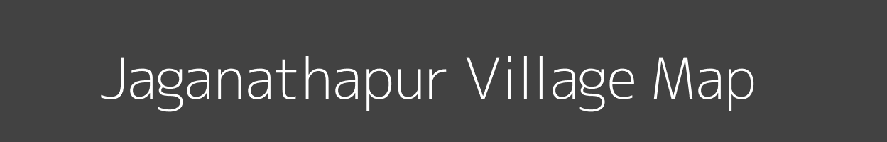 Map of Jaganathapur Village in Odisha Image