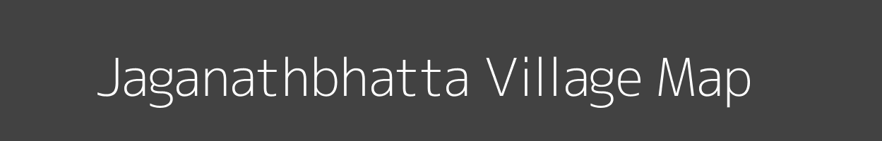 Map of Jaganathbhatta Village in Odisha Image