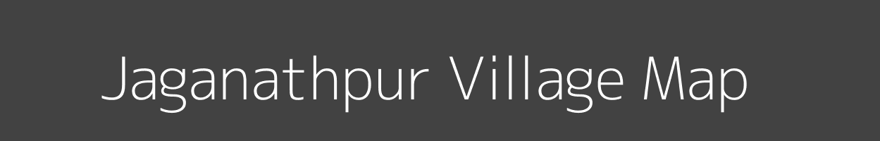 Map of Jaganathpur Village in Odisha Image