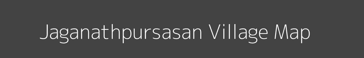 Map of Jaganathpursasan Village in Odisha Image