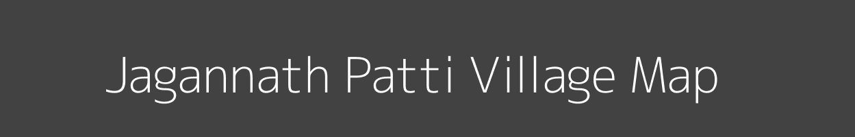 Map of Jagannath Patti Village in Uttar Pradesh Image
