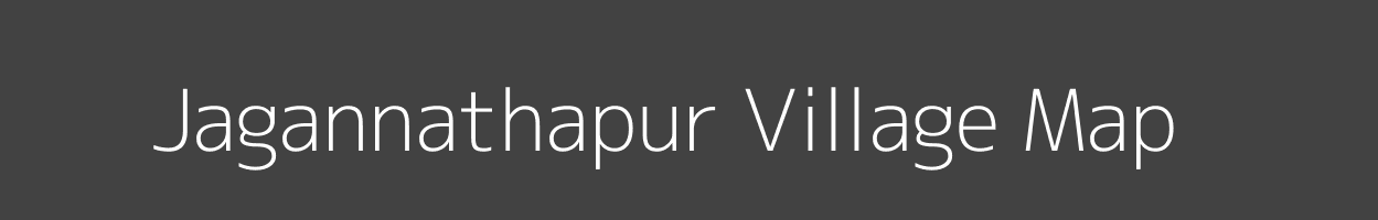 Map of Jagannathapur Village in Odisha Image