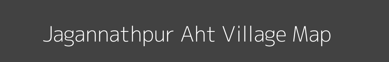 Map of Jagannathpur Aht Village in Uttar Pradesh Image