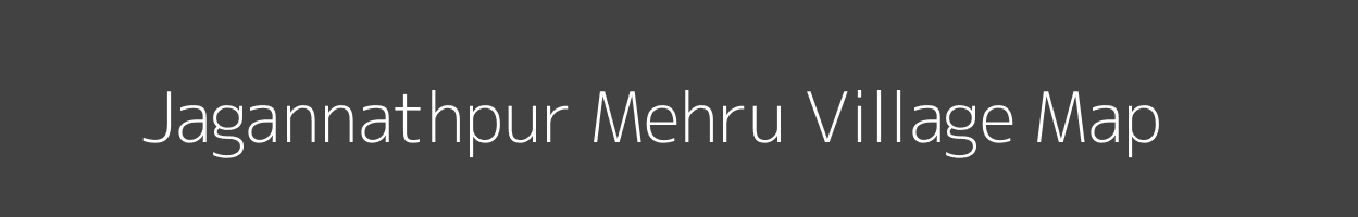 Map of Jagannathpur Mehru Village in Uttar Pradesh Image