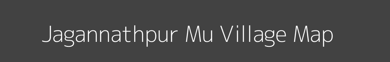 Map of Jagannathpur Mu Village in Uttar Pradesh Image