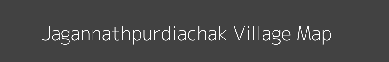 Map of Jagannathpurdiachak Village in Odisha Image