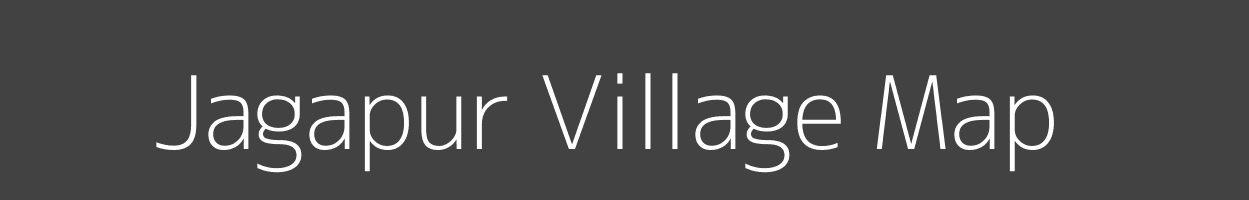 Map of Jagapur Village in Uttar Pradesh Image