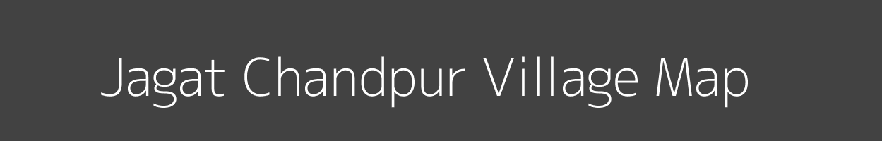 Map of Jagat Chandpur Village in Uttar Pradesh Image