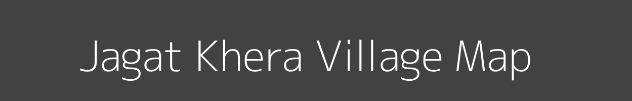 Map of Jagat Khera Village in Uttar Pradesh Image