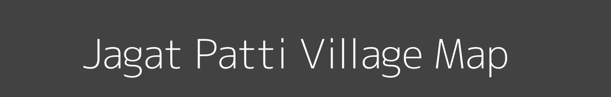 Map of Jagat Patti Village in Uttar Pradesh Image