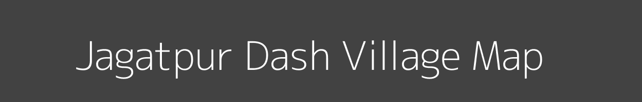 Map of Jagatpur Dash Village in Uttar Pradesh Image