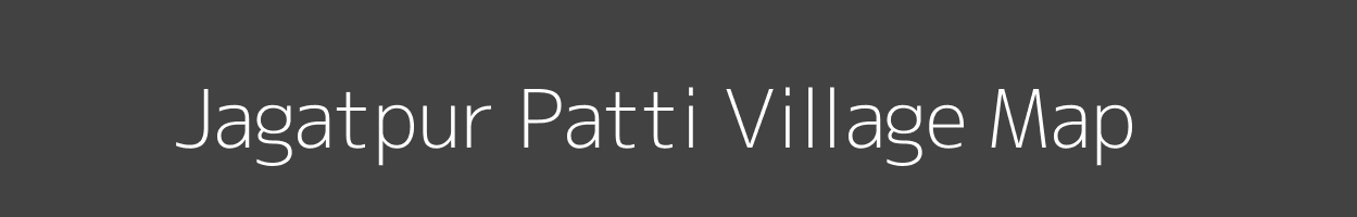 Map of Jagatpur Patti Village in Uttarakhand Image