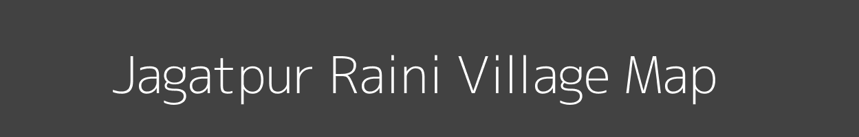 Map of Jagatpur Raini Village in Uttar Pradesh Image