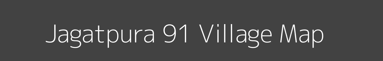 Map of Jagatpura 91 Village in Punjab Image