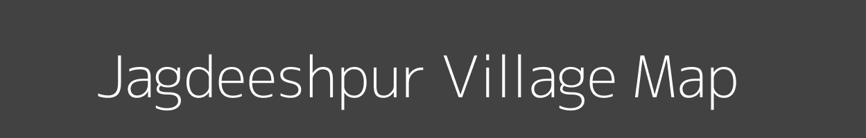 Map of Jagdeeshpur Village in Uttar Pradesh Image