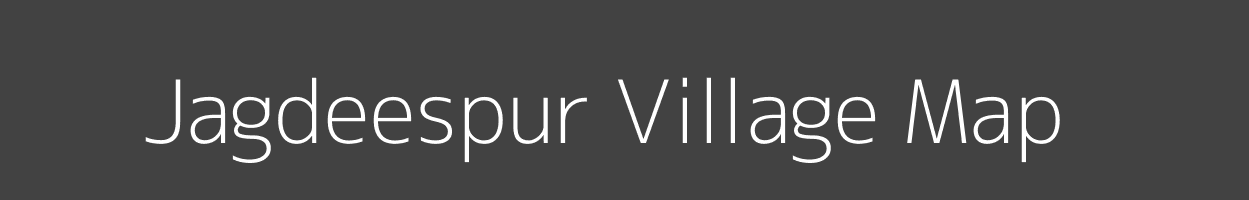 Map of Jagdeespur Village in Uttar Pradesh Image