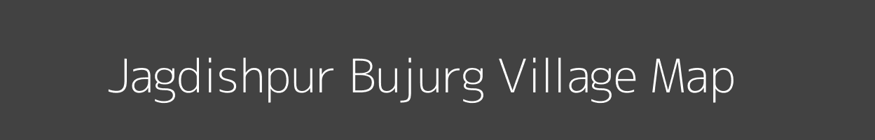 Map of Jagdishpur Bujurg Village in Uttar Pradesh Image