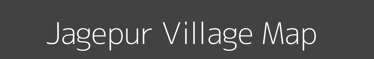 Map of Jagepur Village in Uttar Pradesh Image