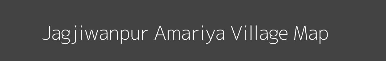 Map of Jagjiwanpur Amariya Village in Uttar Pradesh Image