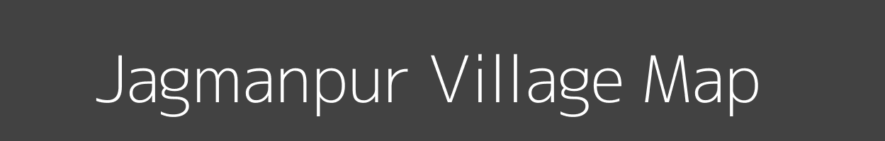 Map of Jagmanpur Village in Uttar Pradesh Image