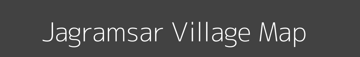 Map of Jagramsar Village in Rajasthan Image