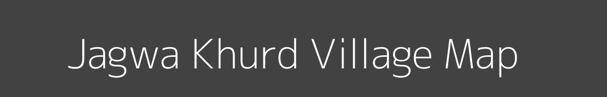 Map of Jagwa Khurd Village in Uttar Pradesh Image