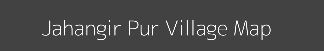 Map of Jahangir Pur Village in Uttar Pradesh Image