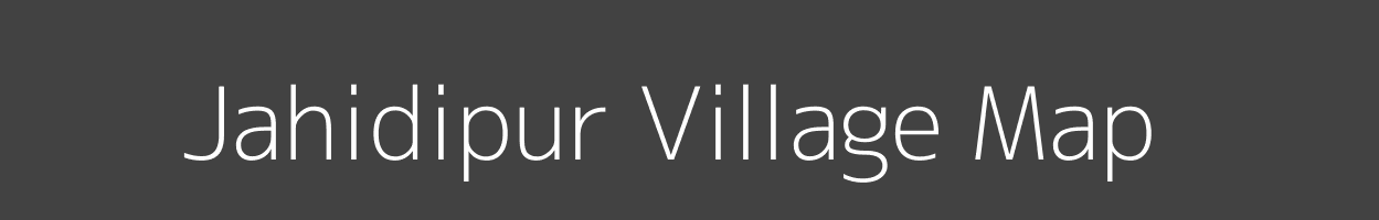 Map of Jahidipur Village in Uttar Pradesh Image