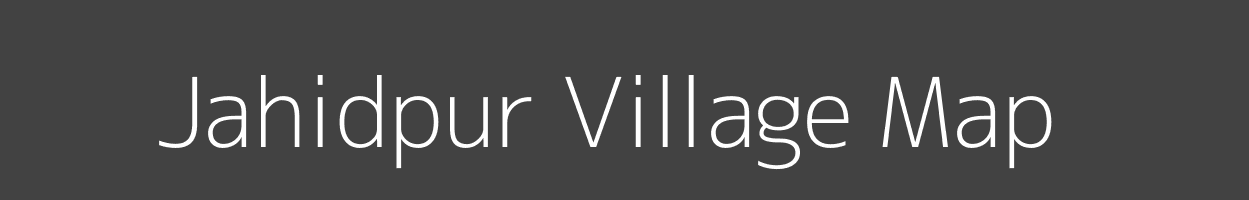 Map of Jahidpur Village in Uttar Pradesh Image