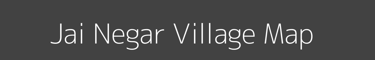 Map of Jai Negar Village in Uttar Pradesh Image