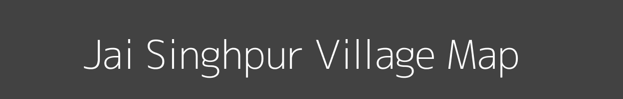 Map of Jai Singhpur Village in Uttar Pradesh Image