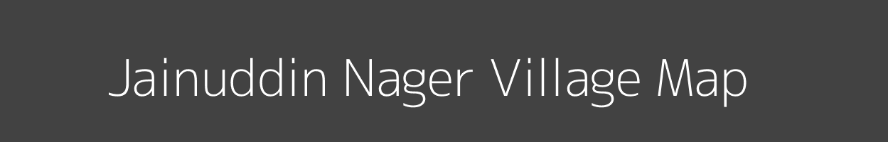 Map of Jainuddin Nager Village in Uttar Pradesh Image