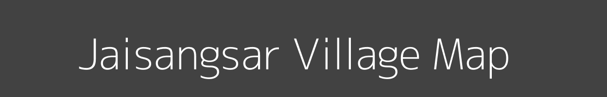 Map of Jaisangsar Village in Rajasthan Image