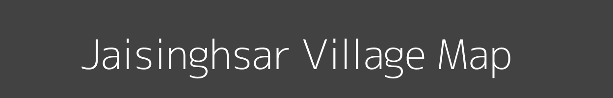 Map of Jaisinghsar Village in Rajasthan Image