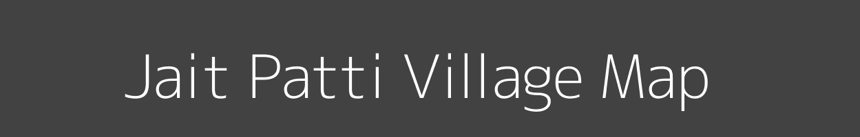 Map of Jait Patti Village in Uttar Pradesh Image