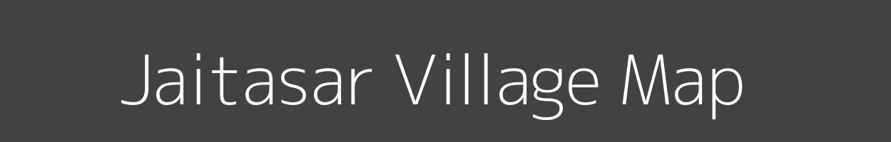 Map of Jaitasar Village in Rajasthan Image