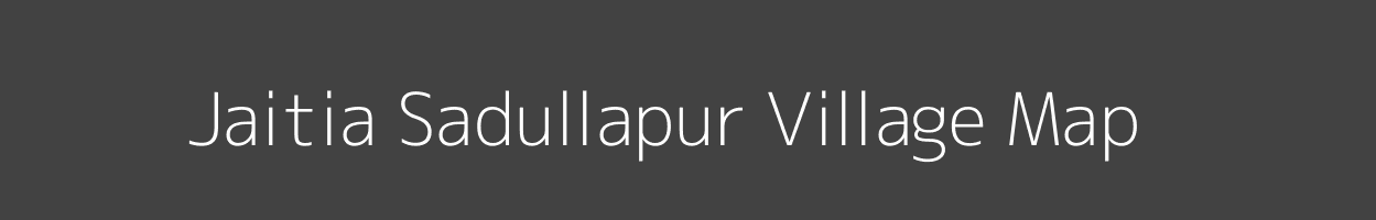 Map of Jaitia Sadullapur Village in Uttar Pradesh Image