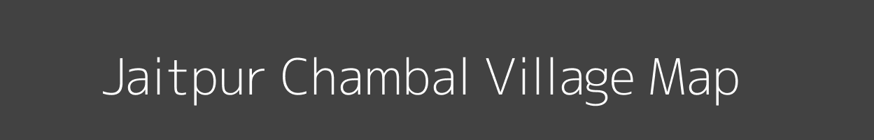 Map of Jaitpur Chambal Village in Madhya Pradesh Image