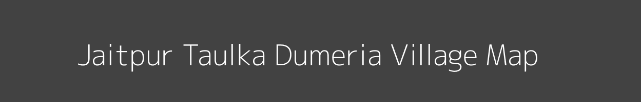 Map of Jaitpur Taulka Dumeria Village in Uttar Pradesh Image