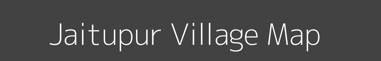 Map of Jaitupur Village in Madhya Pradesh Image