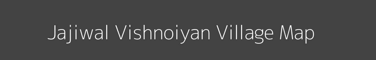 Map of Jajiwal Vishnoiyan Village in Rajasthan Image