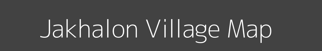 Map of Jakhalon Village in Madhya Pradesh Image