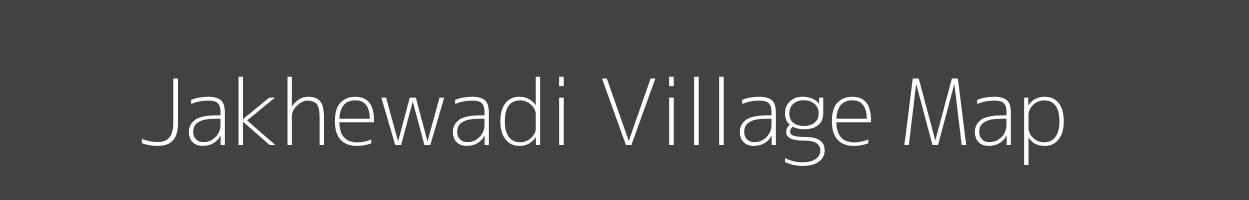 Map of Jakhewadi Village in Maharashtra Image