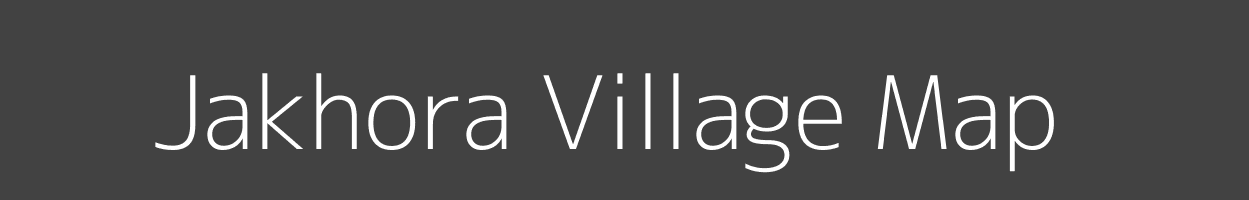 Map of Jakhora Village in Gujarat Image