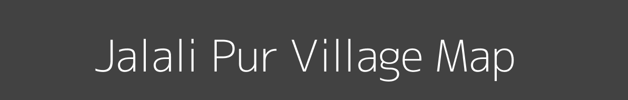 Map of Jalali Pur Village in Uttar Pradesh Image