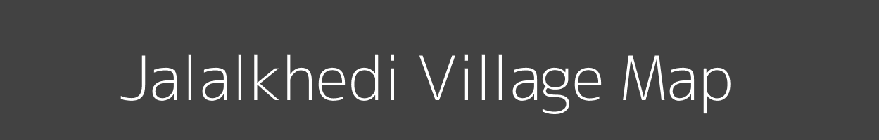 Map of Jalalkhedi Village in Madhya Pradesh Image