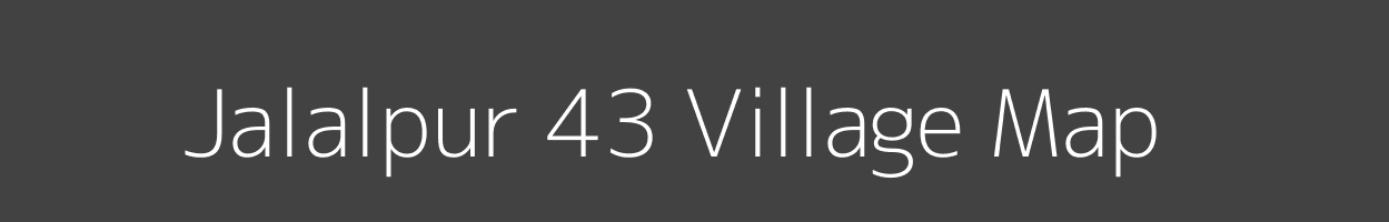 Map of Jalalpur 43 Village in Haryana Image