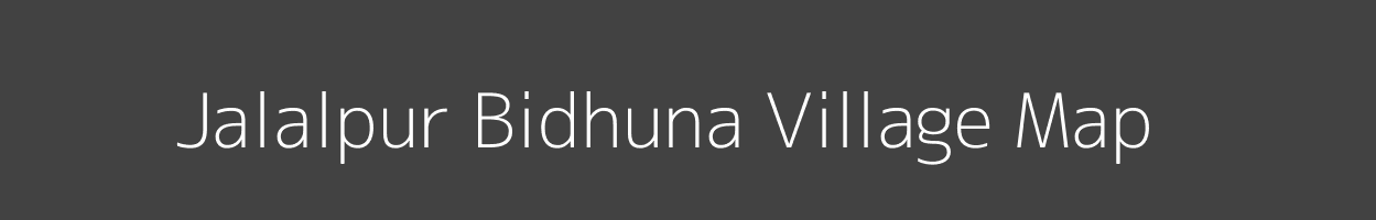 Map of Jalalpur Bidhuna Village in Uttar Pradesh Image