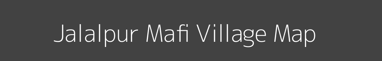 Map of Jalalpur Mafi Village in Uttar Pradesh Image